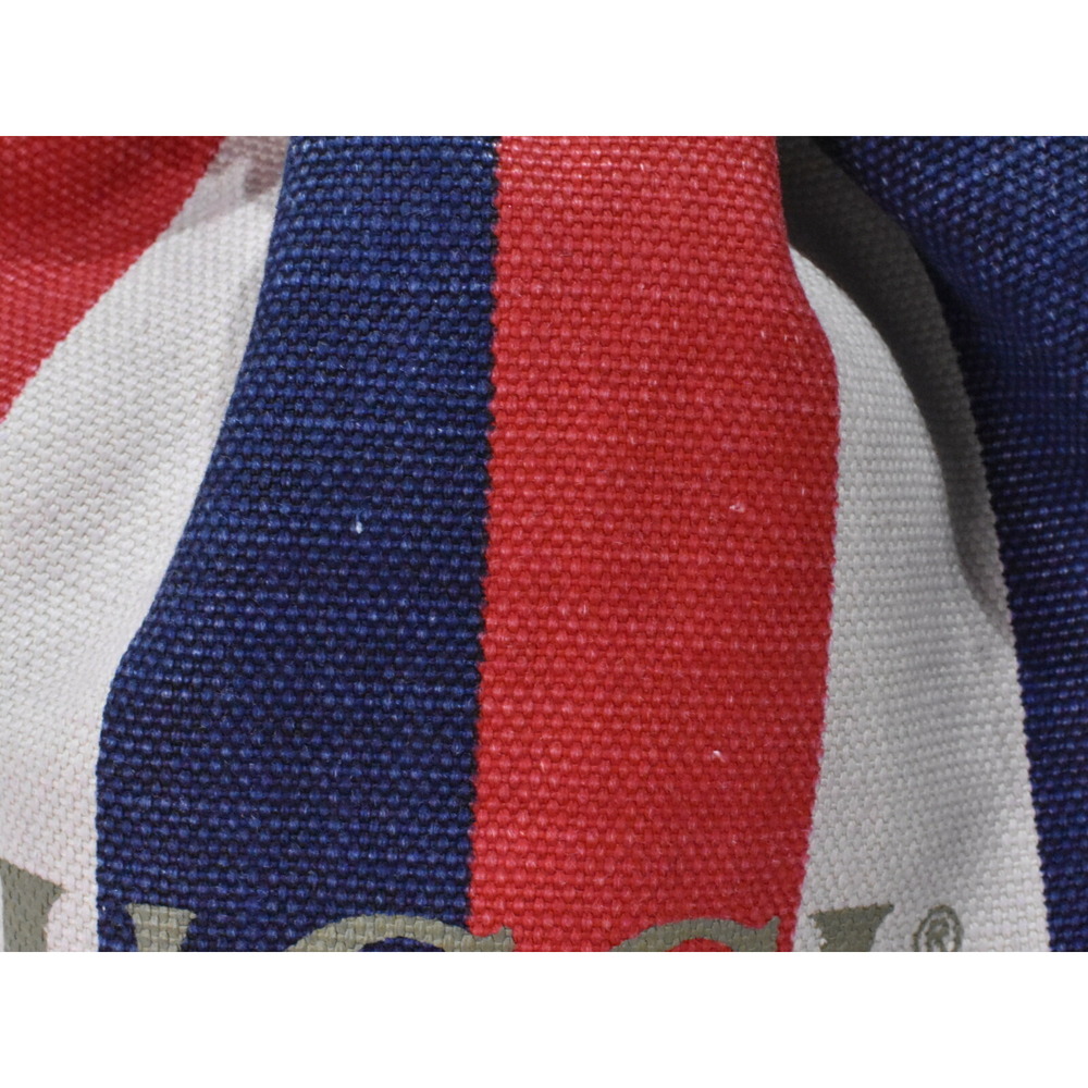 Gucci Backpack Drawstring Blue White Striped Red … - image 8